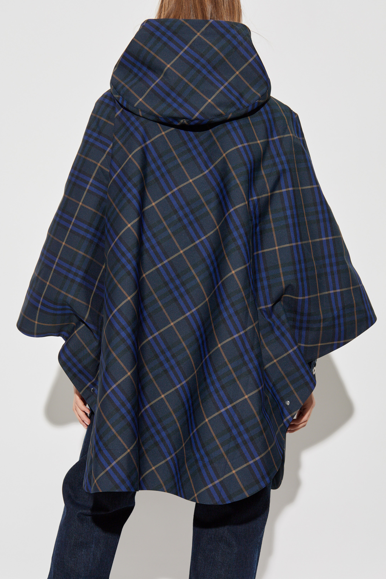 ポンチョ・ケープ Burberry Twill Cropped Cape Burberry Cropped Cotton Twill Cape - Bergdorf Goodman